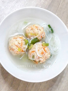 Foto resep Sup Bola Ayam Sayur