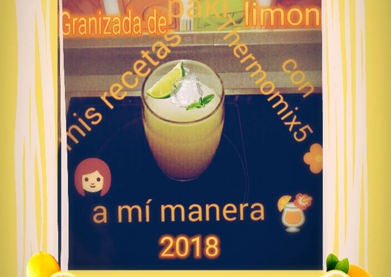 Granizada 💠 de melón🍈en la Thermomix 5💠a mi manera 🍴