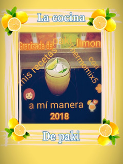 Una foto de Granizada 💠 de melón🍈en la Thermomix 5💠a mi manera 🍴