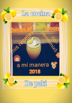 Foto principal de Granizada 💠 de melón🍈en la Thermomix 5💠a mi manera 🍴