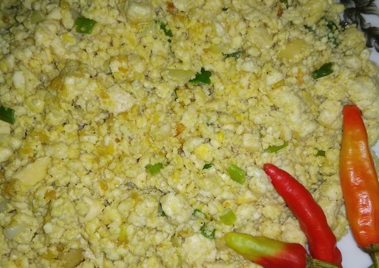 Orak arik tahu telur