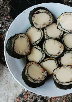 รูปของ เต้าหู้ไก่สับห่อสาหร่าย (คลีน)