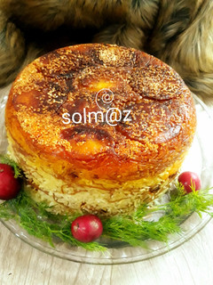 عکسی از دستور رشته پلو با قلقلی solm@z