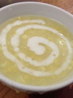 Hình của món Chè bắp.