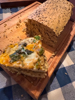 Una foto de Pan de harina de garbanzo
