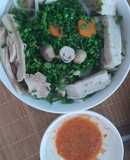 Bánh canh hẹ chả cá