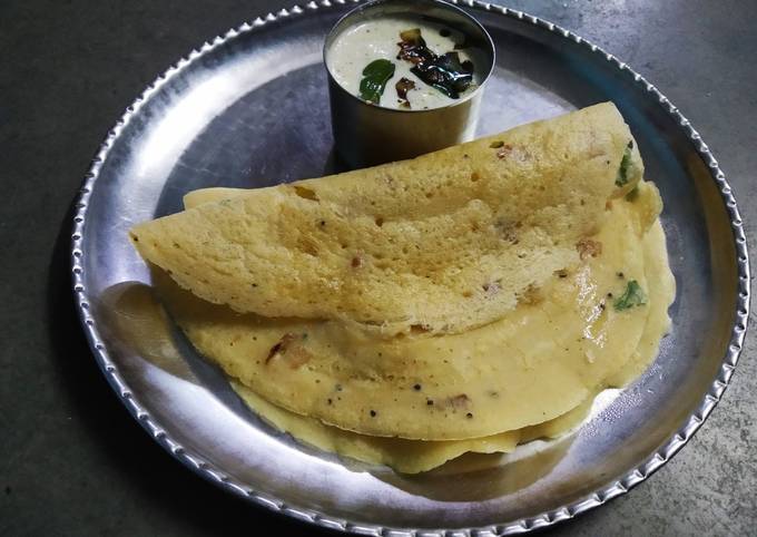 Toor Dal Dosa Recipe