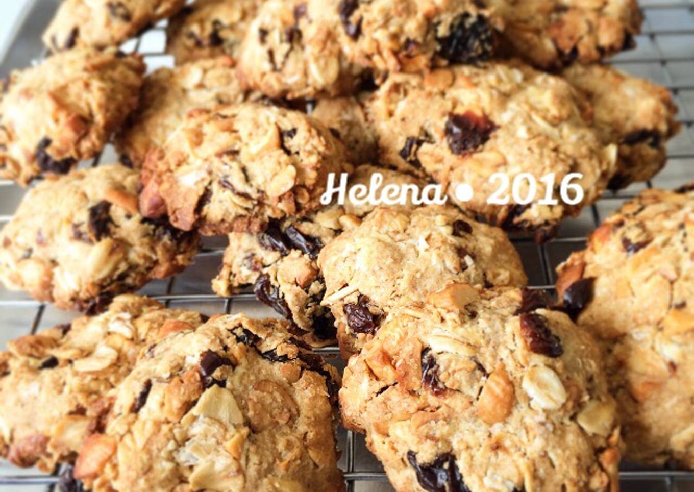 Oatmeal Cookies Sehat JTT (no mixer, terigu, butter)
