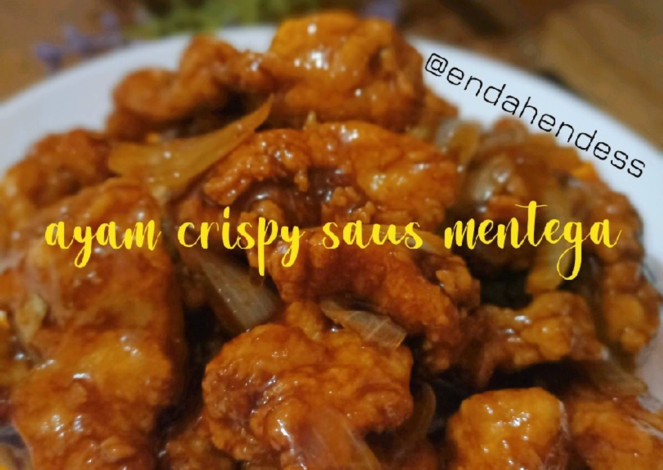 Ayam crispy saus mentega 💚