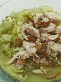 Foto resep Soto ayam kuah santan