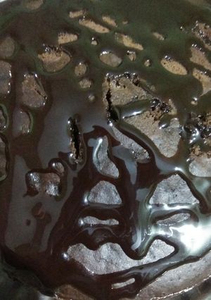 A picture of Steam eggless chocolate cake.