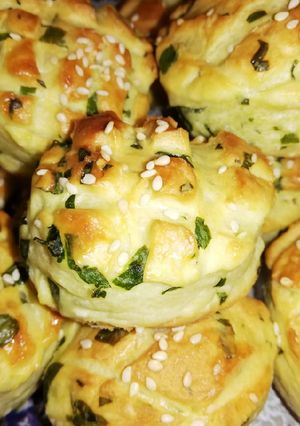 Medvehagymás pogácsa recept fotója