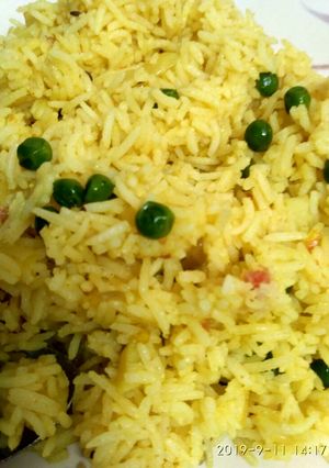 A picture of Biryani.