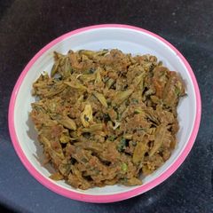A picture of Kachnar keema.