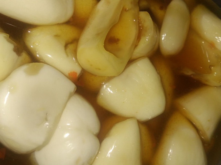 Cara Gampang Membuat Asinan Salak Pedas (Dapur Andini Oktaviani), Enak Banget