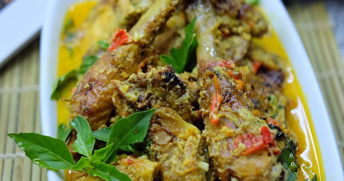 Resep Ayam Kampung Pedas Khas Banyuwangi Oleh Susi Agung Cookpad 