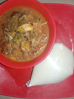 A picture of OHA soup.