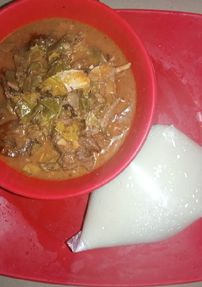 A picture of OHA soup.