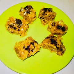 A picture of Cabbage Muthia(Mix flour muthia).