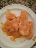 Filetes de pavo en salsa