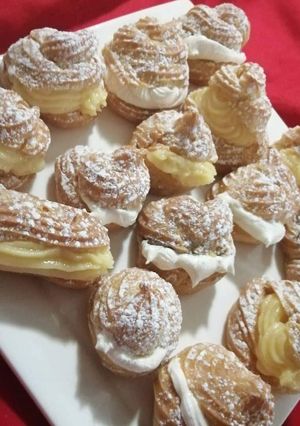 Una foto de Profiteroles