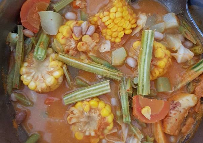 Resep Sayur asem buah kelor yang Enak