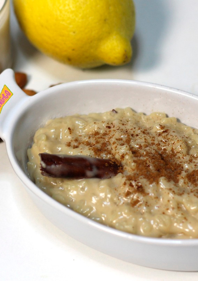 Una foto de Arroz con Leche de Almendra