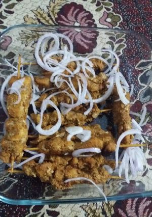 A picture of Chicken bihari kabab.