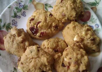 How to Prepare Tasty Chewy cranberry cookies