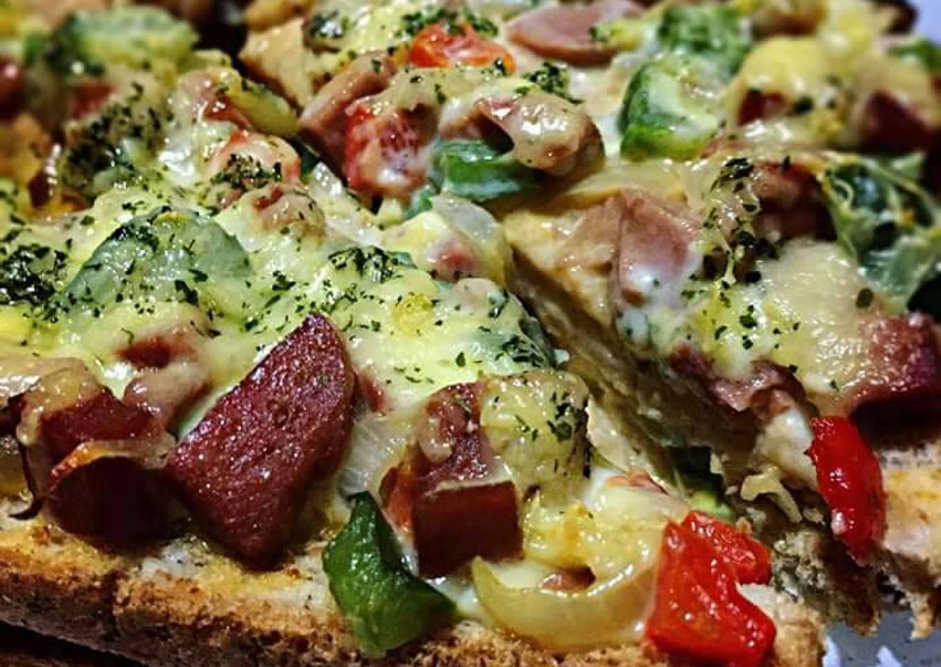 Baked Cheesy Egg Sandwich