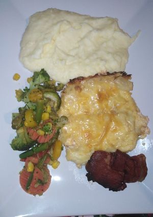 Szaftos - sajtos karaj recept fotója