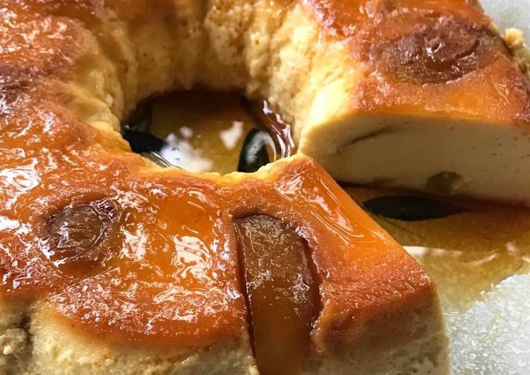 Cara Memasak Peach Caramel Pudding yang Cepat