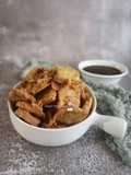 Tempe Goreng Tepung Rangup & Sambal Kicap
