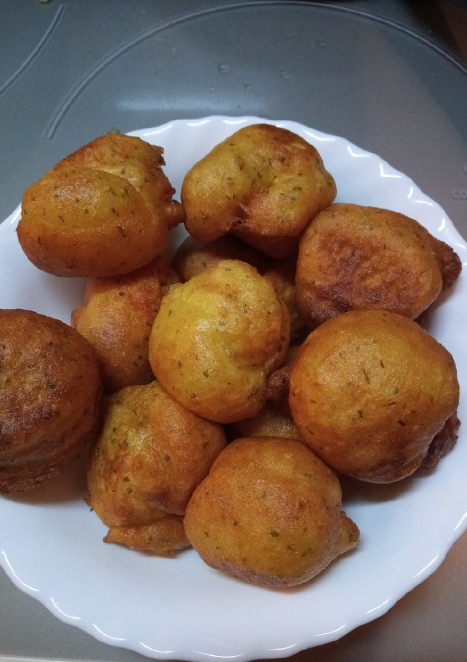 Una foto de Buñuelos de bacalao