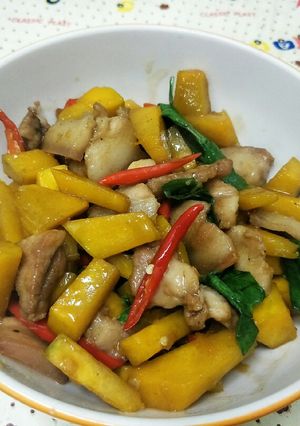 รูปของ ผัดฟักทองสามชั้น