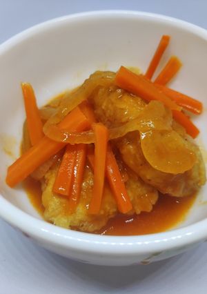 Foto resep Saus asam manis dori wortel