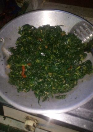 Foto resep Tumis daun pepaya muda