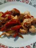 Pechuga de pavo a la soja y picante