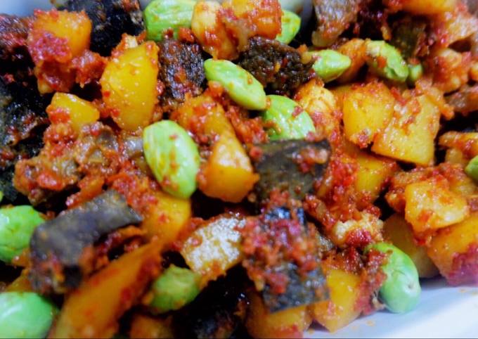 Resep Sambal goreng kentang ati pete udang dijamin enak 👌🏼 Resep Sambal goreng kentang ati pete udang dijamin enak 👌🏼