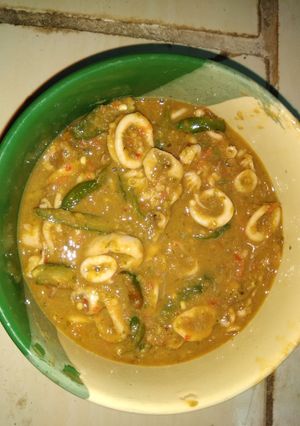 Foto resep Tumis cumi cabe ijo