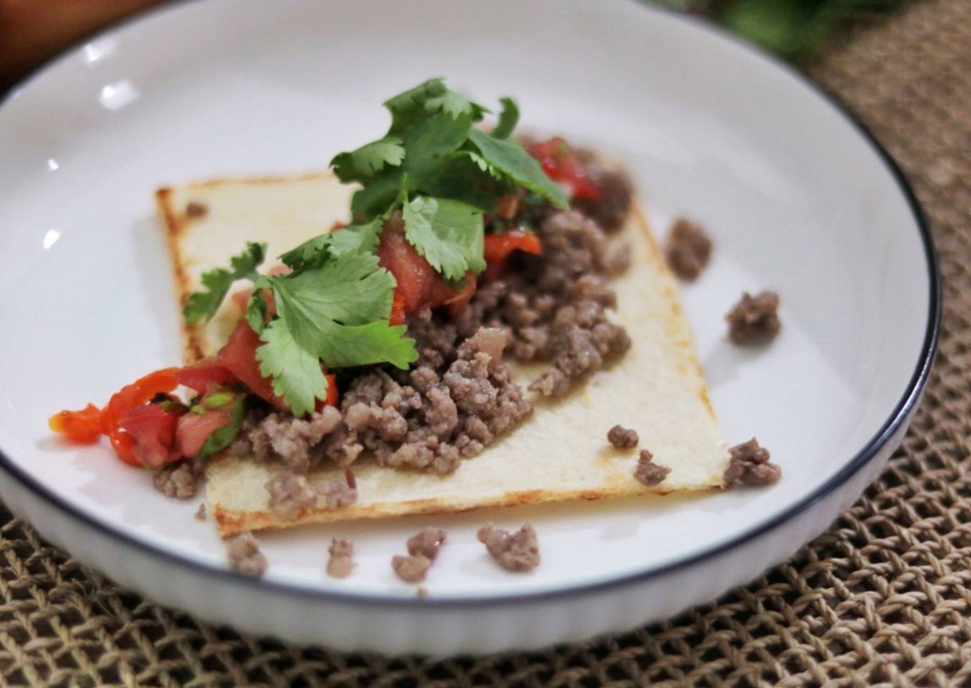 Beef Taco (Roti Tawar)