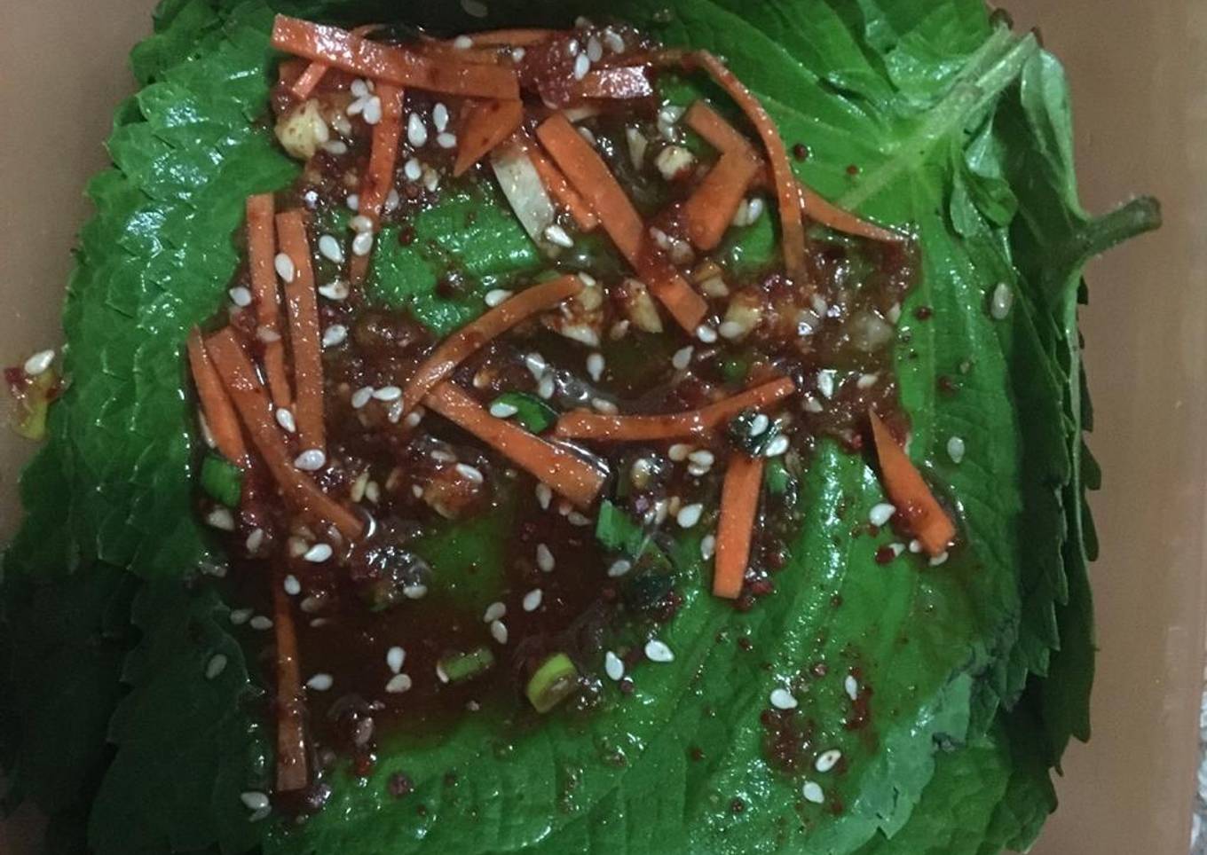 Perilla Leaves Kimchi