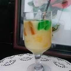 Foto resep Es jelly susu..