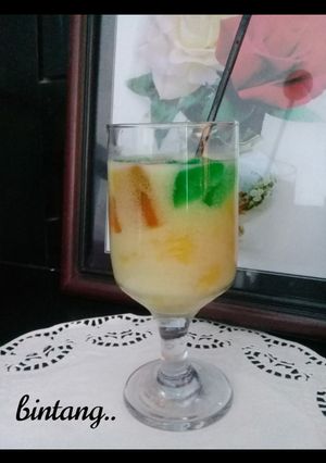 Foto resep Es jelly susu..