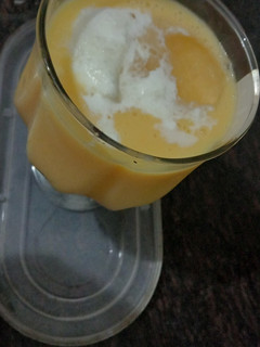 A picture of Mango Lassi.