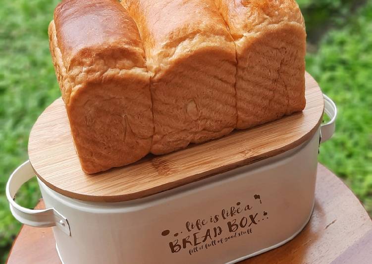 Bagaimana Menyiapkan Shokupan (Japanese Loaf Bread), Empuk, Wajib Coba!, Menggugah Selera
