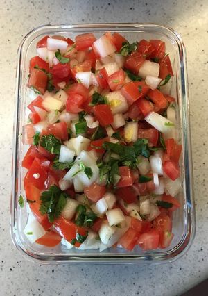 A picture of The best pico de gallo.