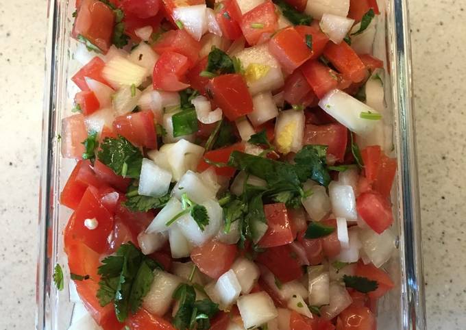 Recipe of Bobby Flay The best pico de gallo