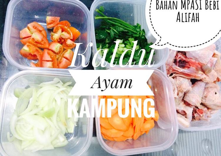  Resep  Kaldu Ayam  Kampung MPASI  oleh Mama Alifah Cookpad