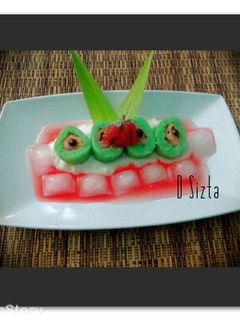 Foto resep ES PISANG IJO 